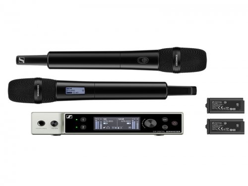 河北森海赛尔 EW-DX 835-S SET 一拖二无线麦克风 教学会议舞台演出直播无线话筒 Sennheiser